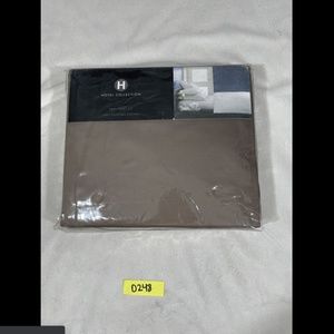 NIB‎ Hotel Collection 525 TC Twin Sheet Set Truffle